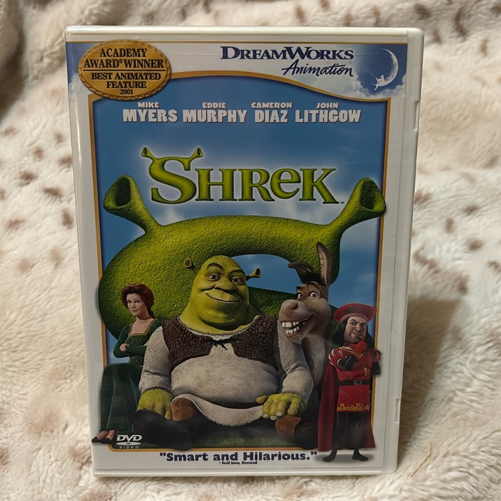 Dream Works Animation SHREK DVD New in Plastic